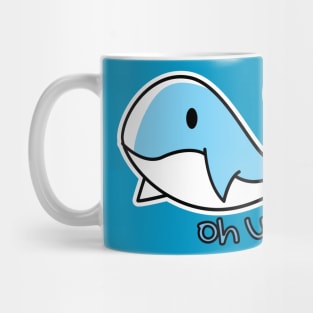 whale pun Mug